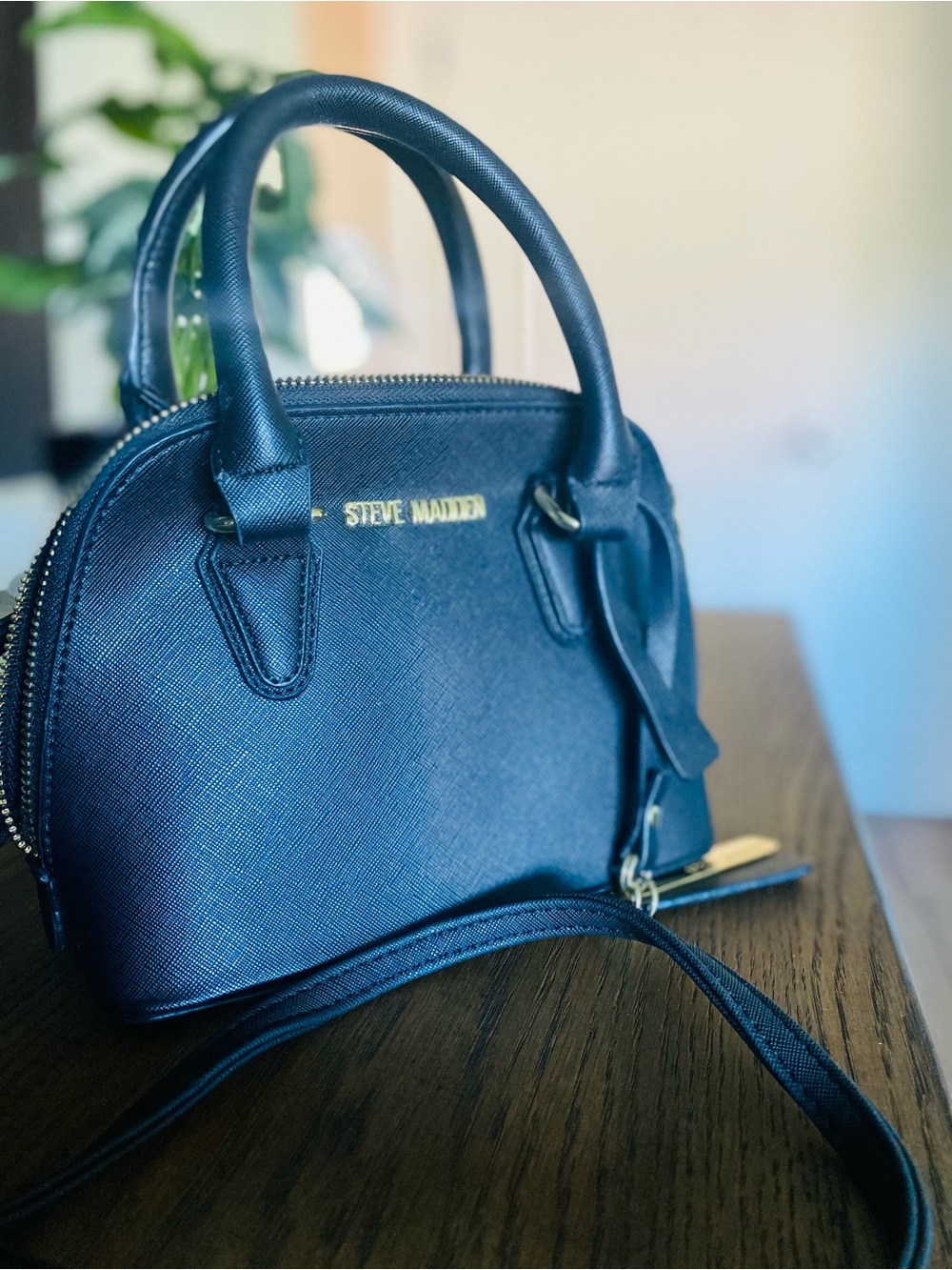 Steve Madden Black Crossbody Purse